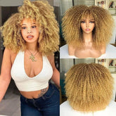 Short Afro Curly Hair Lace - Anellace
